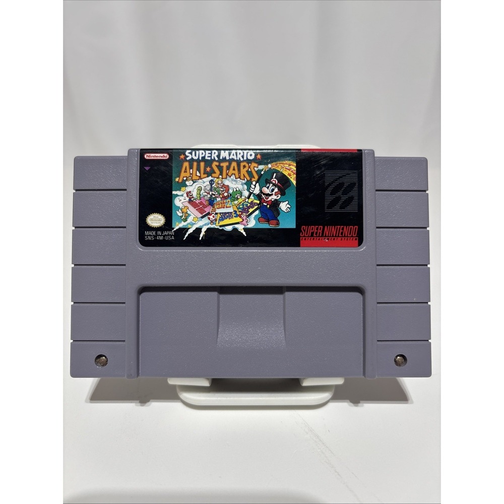 Super Mario All-Stars Super Nintendo Entertainment System 1993 SNES Tested